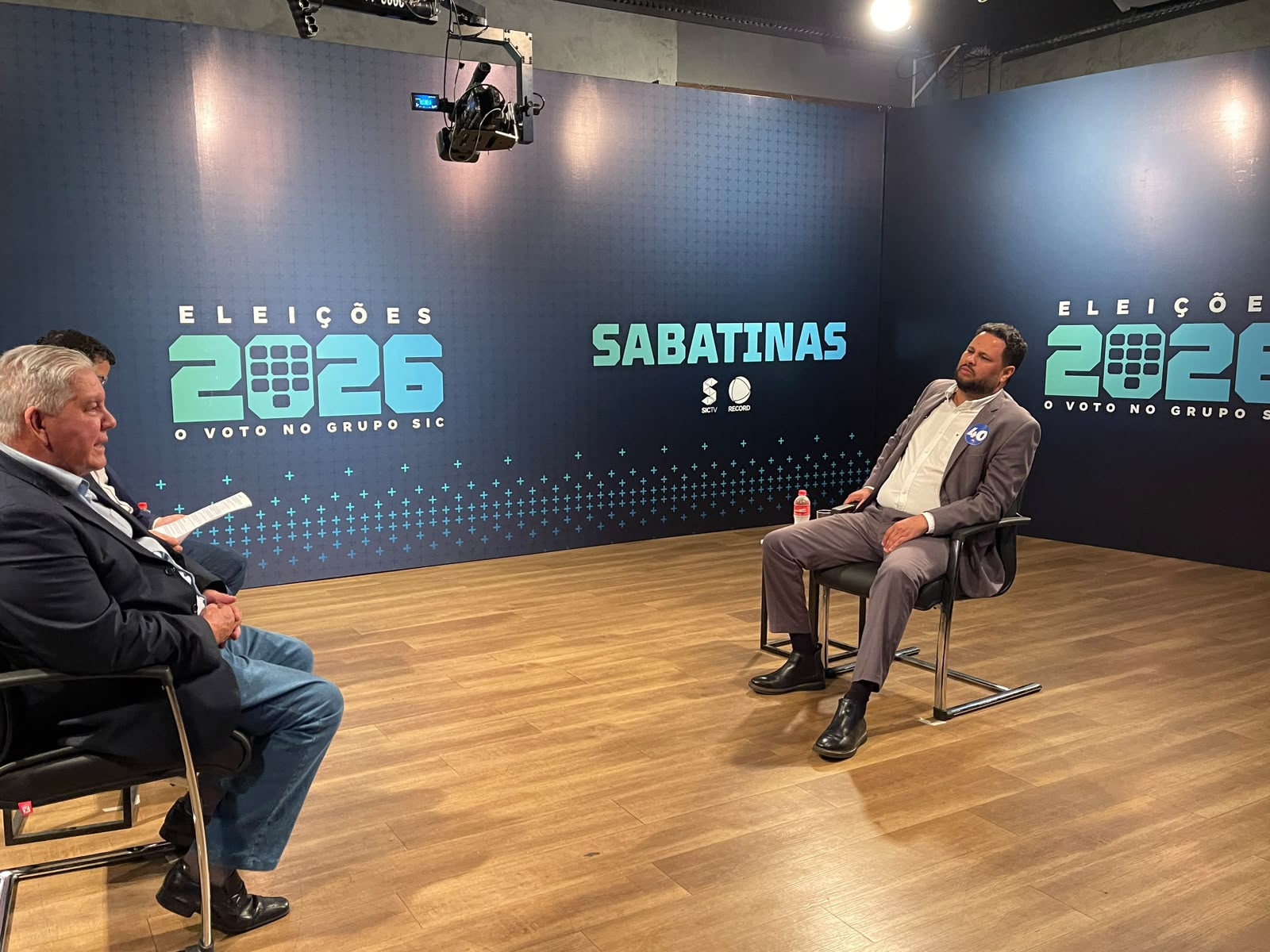 Samuel Costa participa de sabatina da SIC TV e apresenta propostas para transformar Rondônia