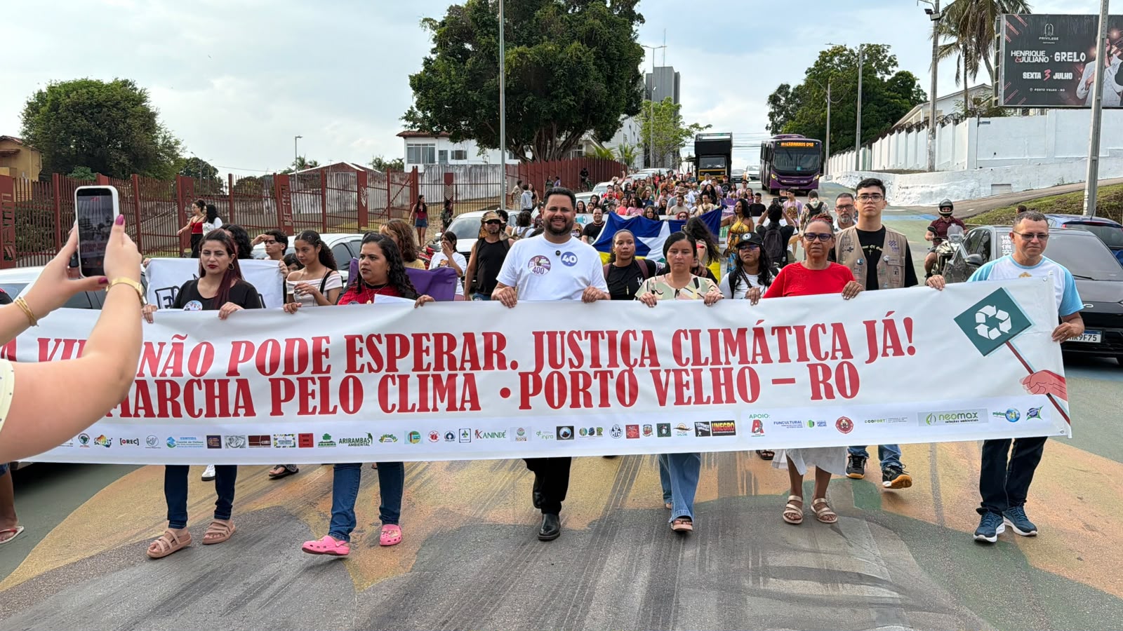 Samuel Costa sai em defesa do meio ambiente e apresenta agenda sustentável durante evento na Praça das 3 Caixas D’água
